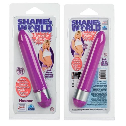 Shanes World Sorority Party Vibe Nooner - Purple - Time4Task2Toys