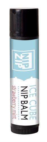 Nip Zip Ice Cube Nip Balm - Strawberry Mint - Tube Carded - Time4Task2Toys