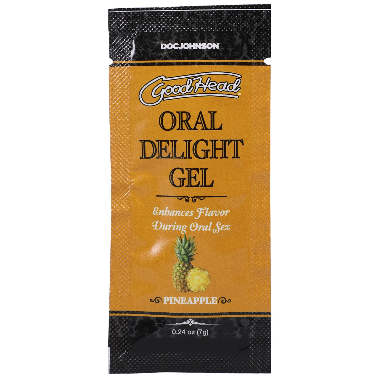 "Goodhead - Oral Delight Gel - Pineapple - 0.24 Oz DJ1387-31-BU"