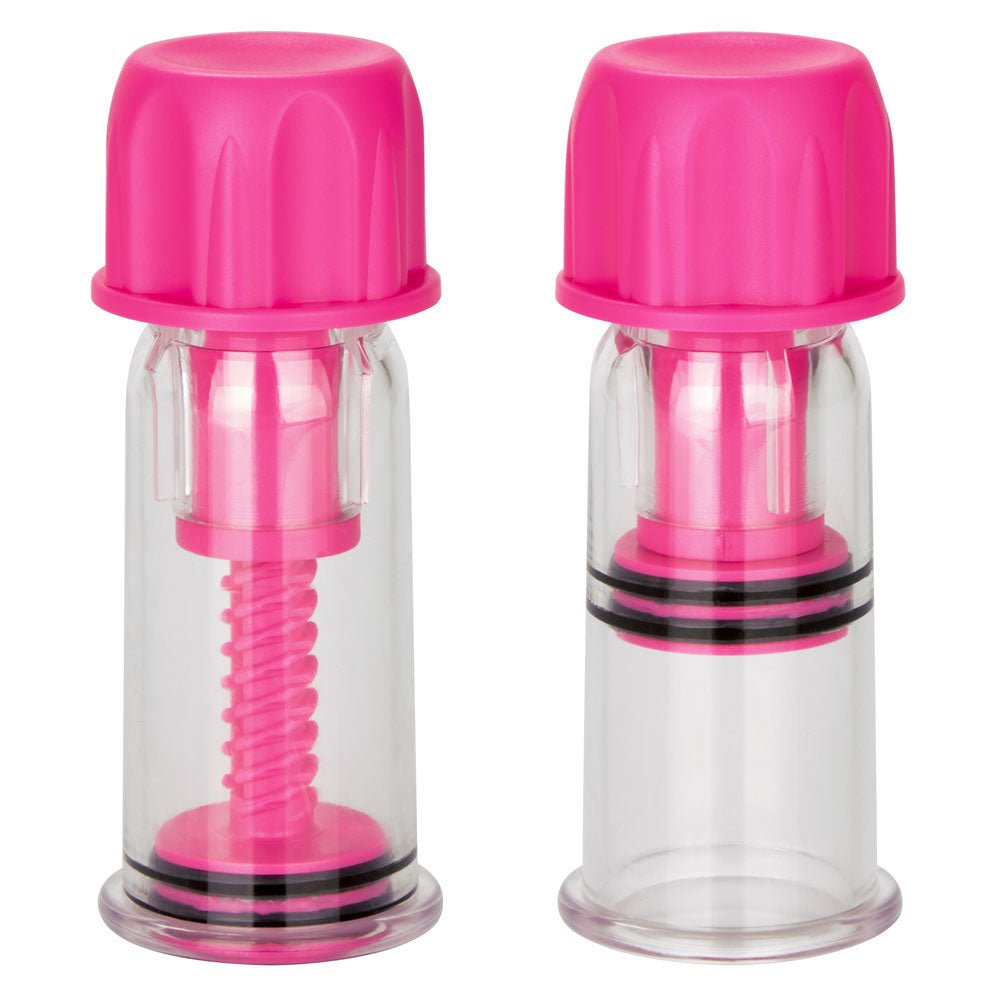 Nipple Play Vacuum Twist Suckers - Pink - Time4Task2Toys