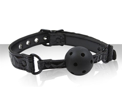 Sinful Ball Gag - Black - Time4Task2Toys