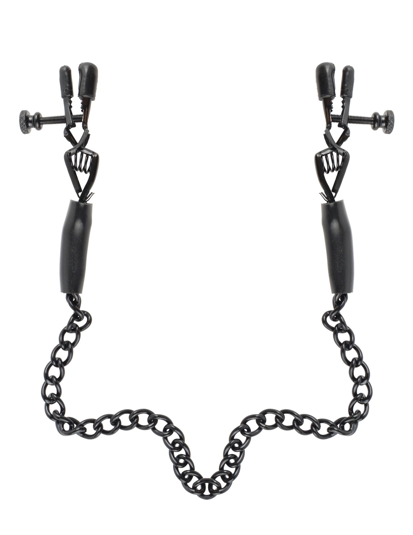 Fetish Fantasy Series Adjustable Nipple Chain Clamps - Time4Task2Toys