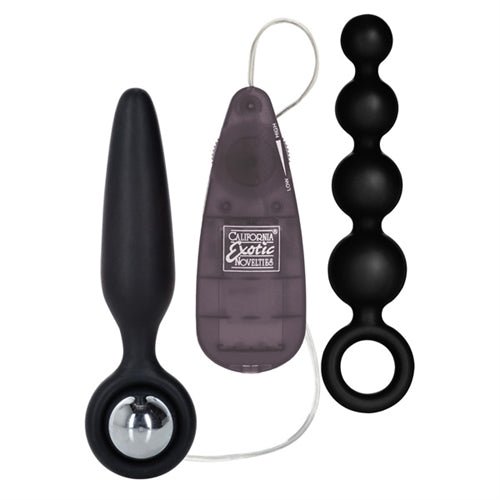 Booty Call Booty Vibro Kits - Black - Time4Task2Toys