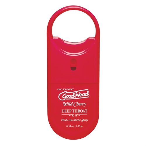 Goodhead to Go Deep Throat Spray - Wild Cherry - Time4Task2Toys