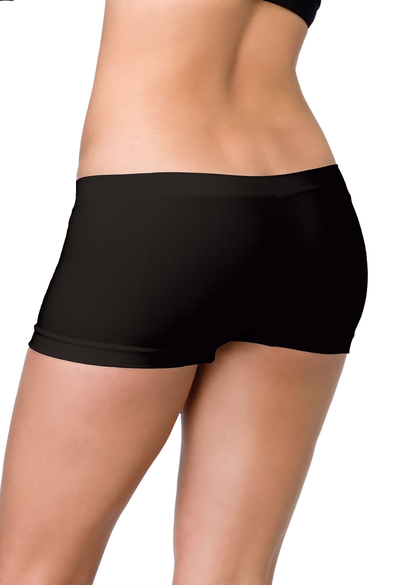 Seamless Boyshorts - Black - Time4Task2Toys