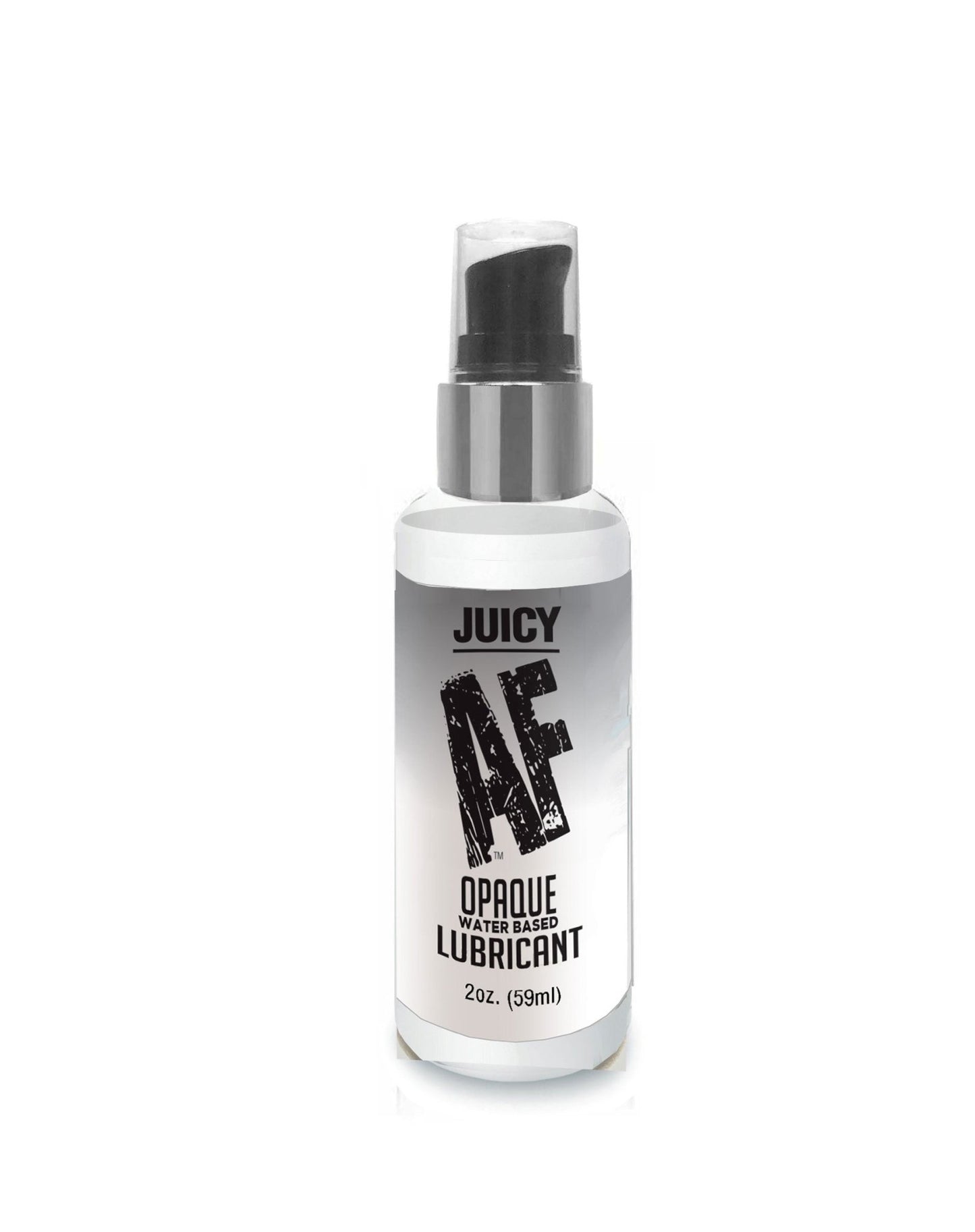 Juicy Af Water - Based Creamy White Opaque Lubricant - 2 Oz - Time4Task2Toys