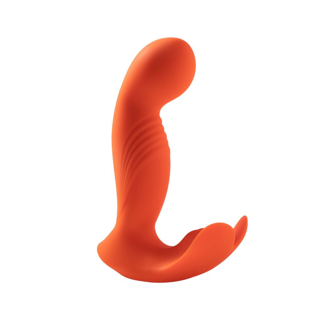 Crave 3 - G - Spot and Clit Vibrator - Orange - Time4Task2Toys