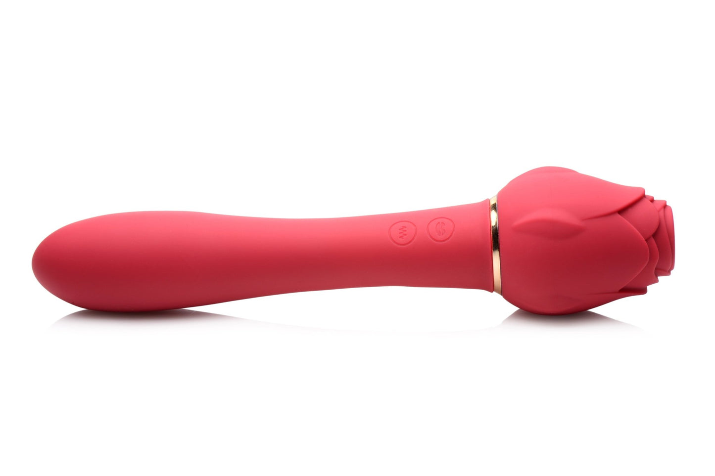 Bloomgasm - Sweet Heart Rose 5x Suction Rose and 10x Vibrator - Pink - Time4Task2Toys
