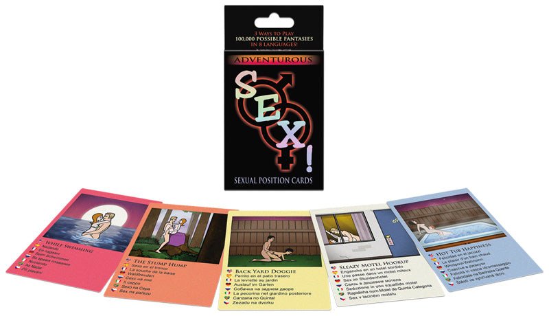 Adventurous Sex! - Card Game - Time4Task2Toys