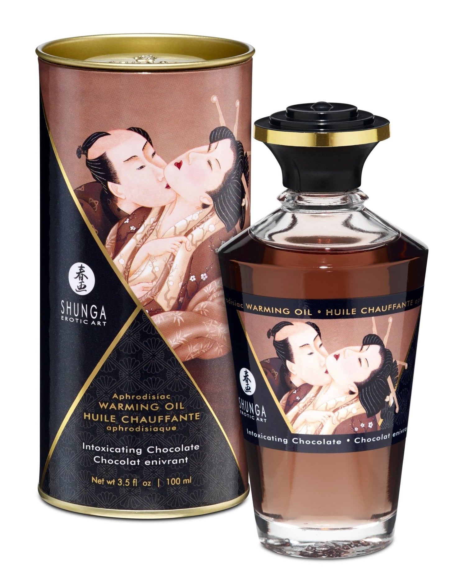 Aphrodisiac Warming Oil - Intoxicating Chocolate - Time4Task2Toys