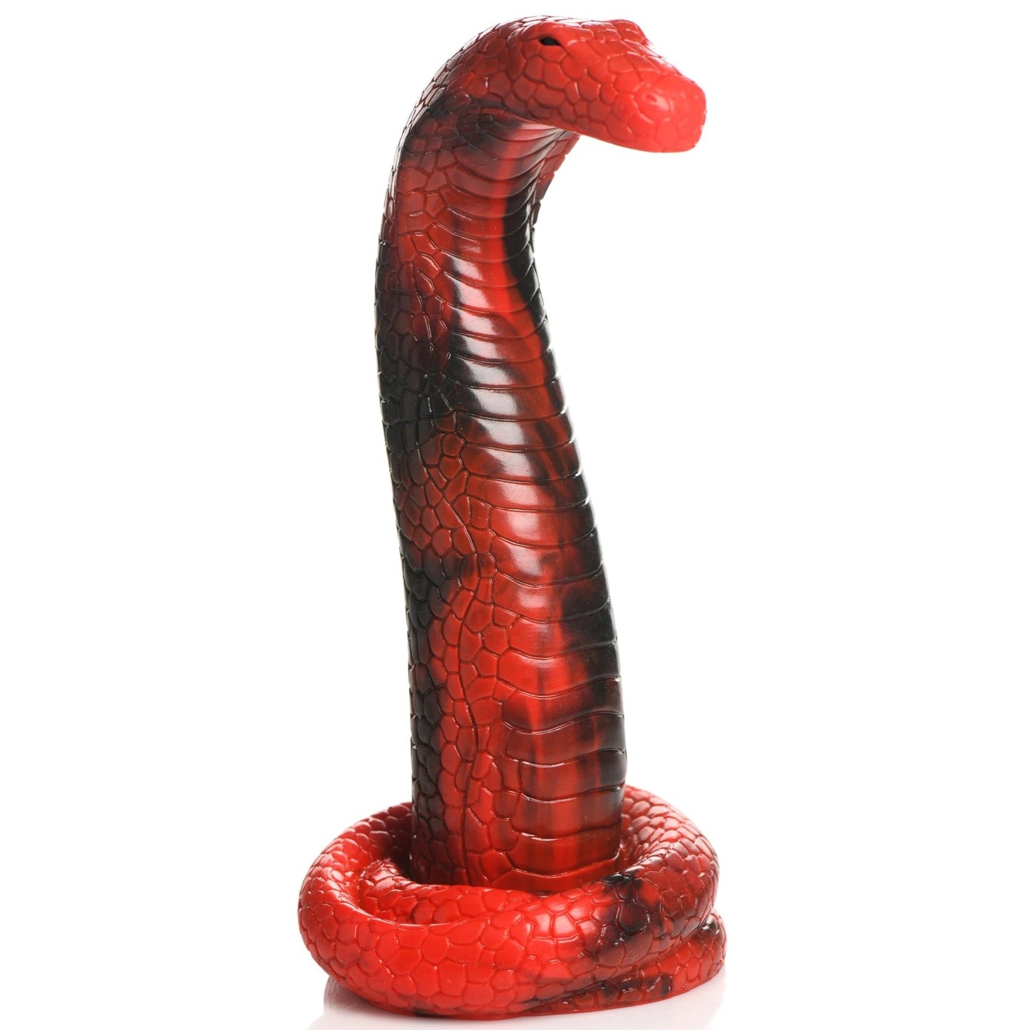 King Cobra King Cobra Silicone Dildo - Red - Time4Task2Toys