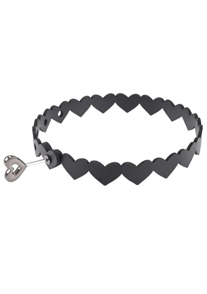 Heart Day Collar - Black - Time4Task2Toys