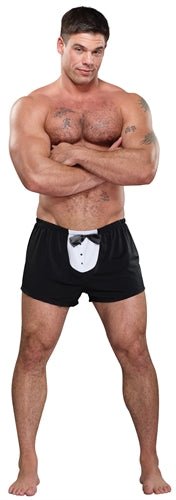 Tuxedo Boxer - One Size - Black - Time4Task2Toys