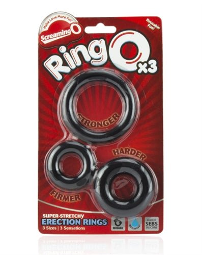 Ringo X3 - 6 Count White Box - Black - Time4Task2Toys
