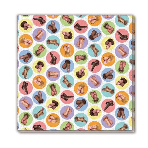 Mini Penis Napkins 8 Pack - Time4Task2Toys