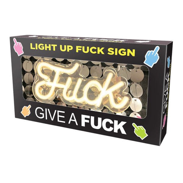 Neon Fuck Light Up Sign - Time4Task2Toys