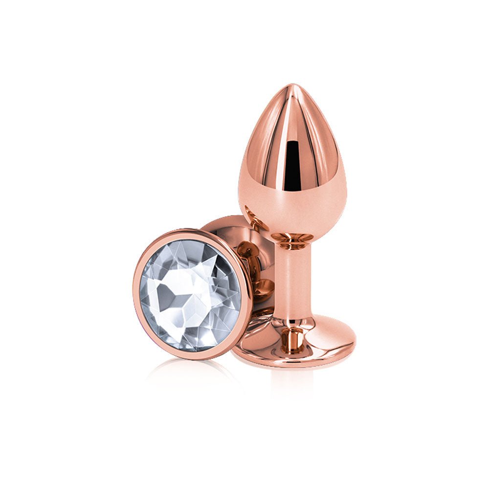Rear Assets - Rose Gold - Small - Clear - Time4Task2Toys