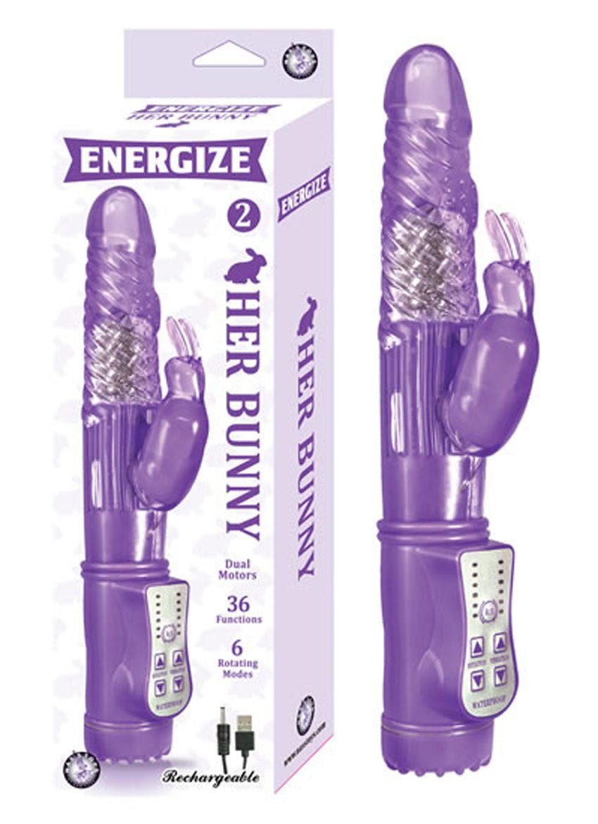 Energize Her Bunny 2 - Purple - Time4Task2Toys