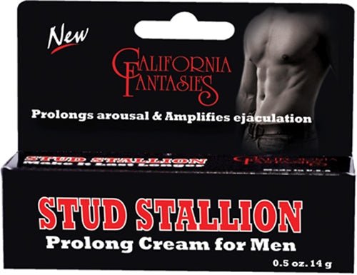 Stud Stallion - Prolong Cream for Men - 0.5 Oz. Tube - Boxed - Time4Task2Toys