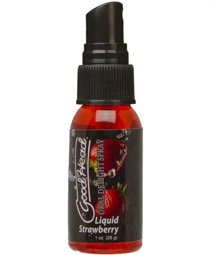 Good Head Oral Delight Spray 1 Oz - Liquid Strawberry - Time4Task2Toys