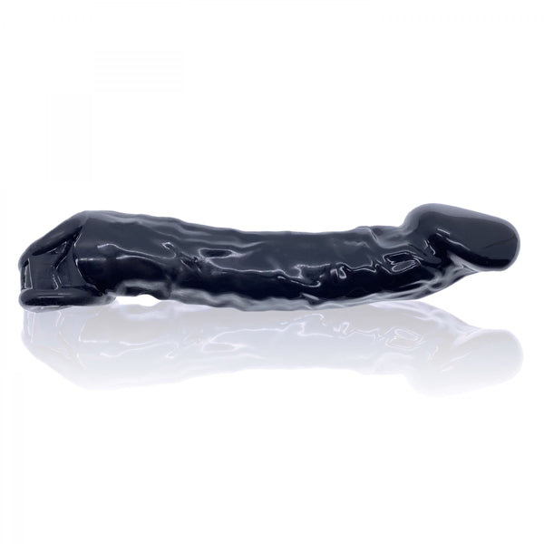 "Muscle Ripped Slim Veiny Cocksheath - Night Black OX-3046-NGT"
