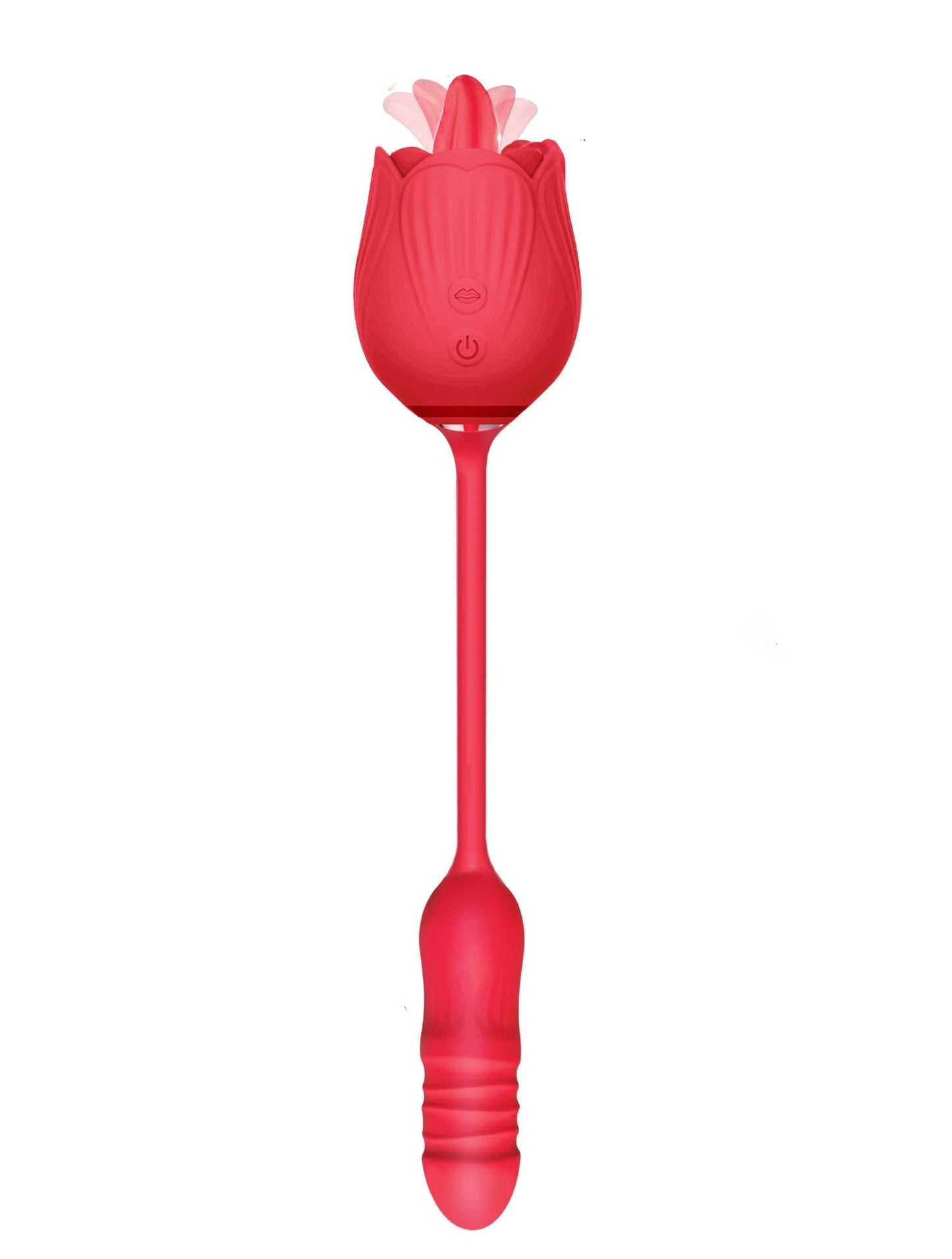 Wild Rose Tonguing Thrusting - Red - Time4Task2Toys