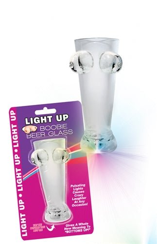 Light Up Boobie Beer Glass - Time4Task2Toys