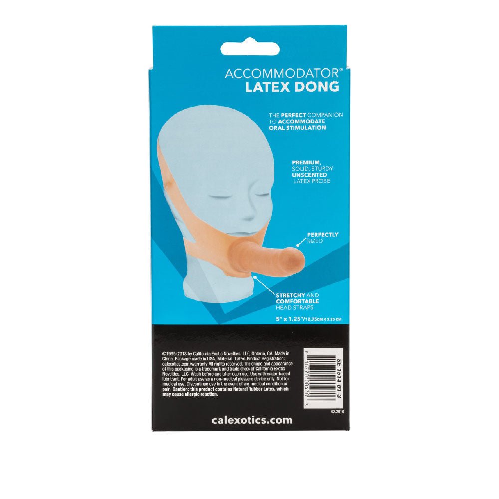 The Original Accommodator Latex Dong - Ivory - Time4Task2Toys