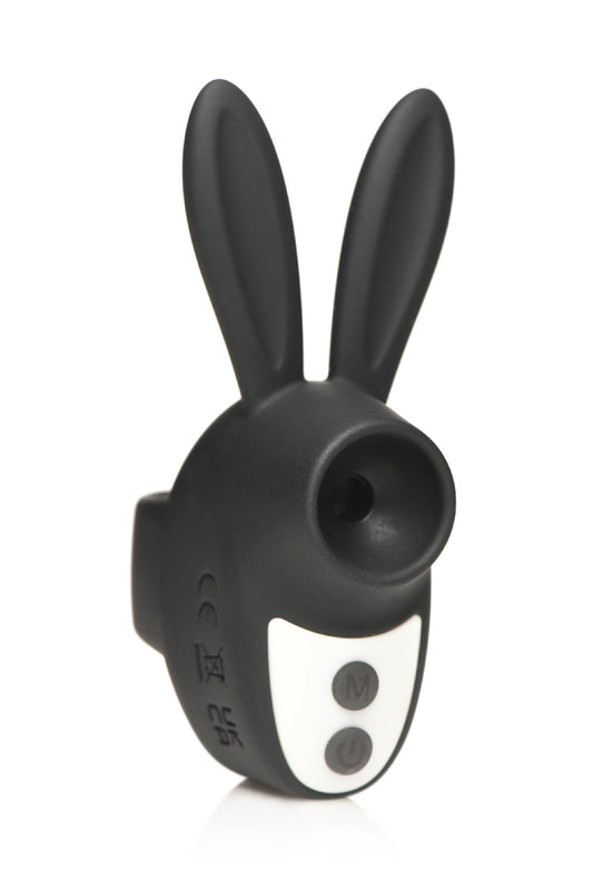 "Sucky Bunny Clit Stimulator - Black INM-AH465-BLK"