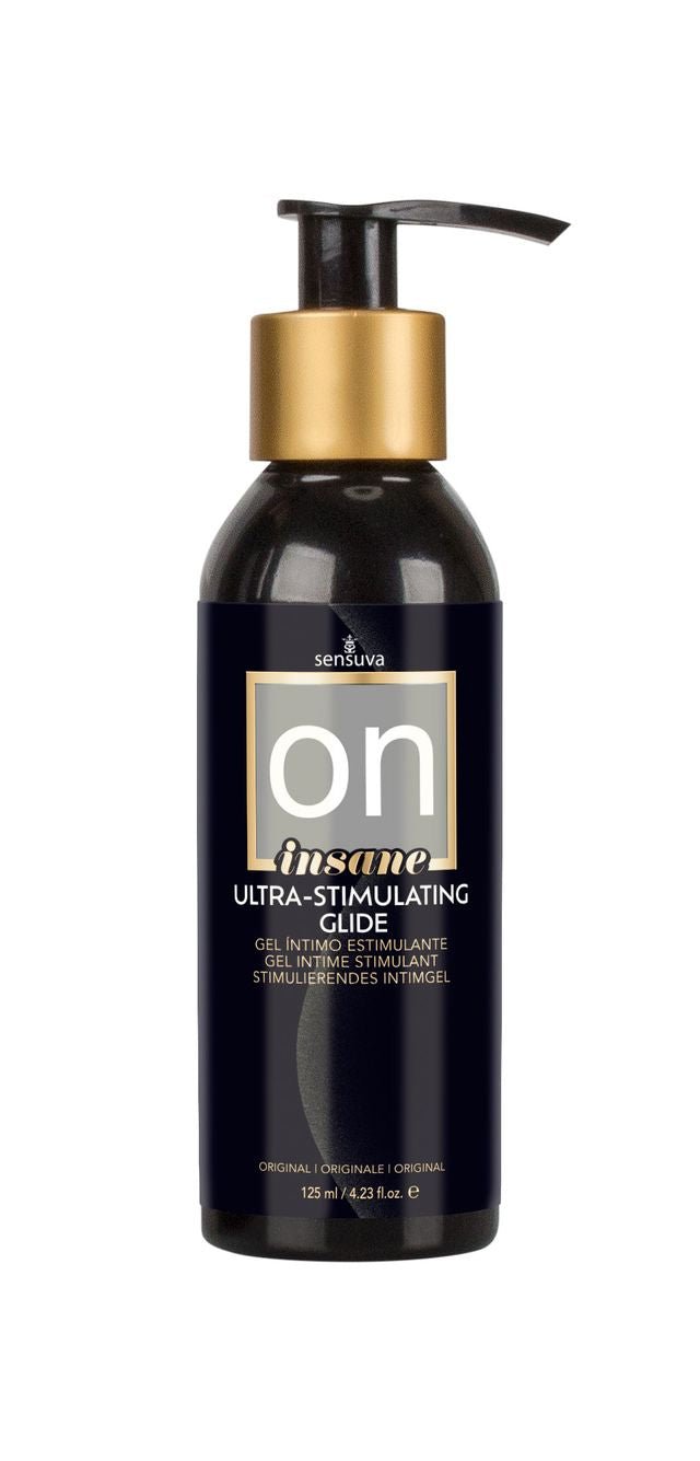 On Insane Ultra - Stimulating Personal Moisturizer - 4oz Original Unflavored - Time4Task2Toys