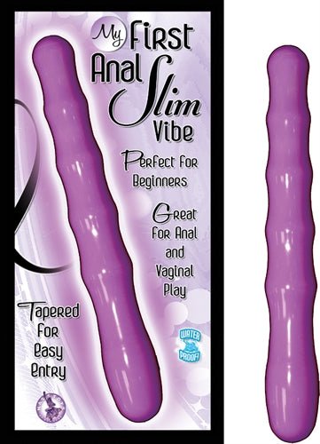 My First Anal Slim Vibe - Purple - Time4Task2Toys