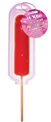 Jumbo Cock Pops Fruit Flavored - Strawberry - Time4Task2Toys