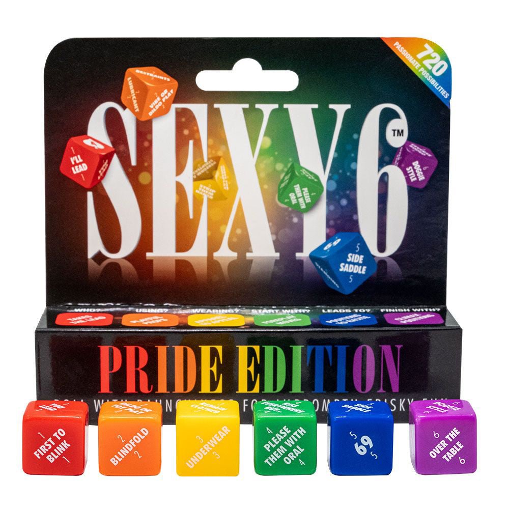 Sexy 6 Dice - Pride Edition - Time4Task2Toys