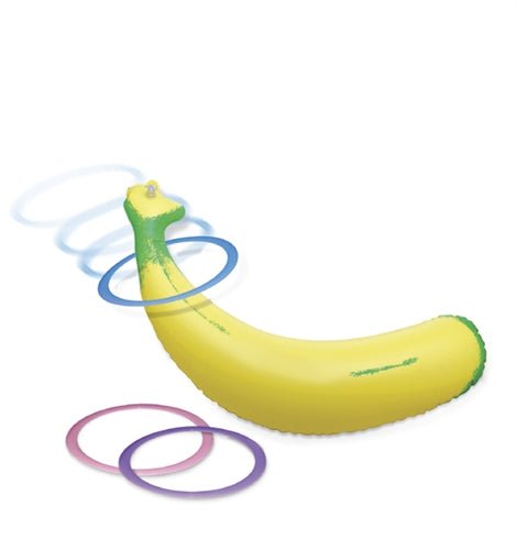 Bachelorette Party Favors Inflatable Banana Ring Toss - Time4Task2Toys
