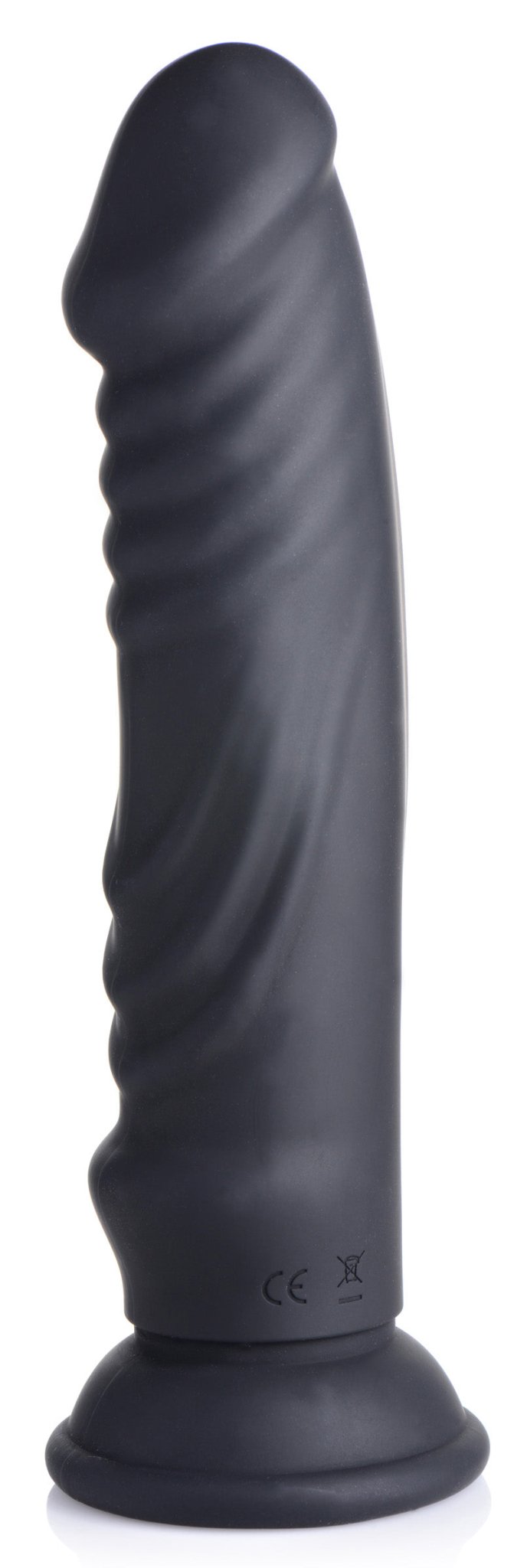 E - Stim and Vibrating Dildo With Remote - Black - Time4Task2Toys