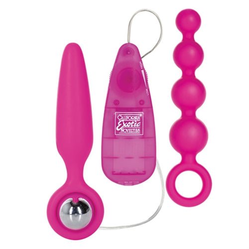 Booty Call Booty Vibro Kits - Pink - Time4Task2Toys
