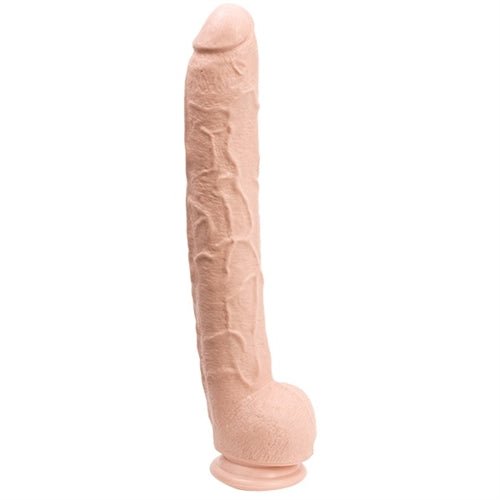 Dick Rambone Cock - 17 Inch - White - Time4Task2Toys