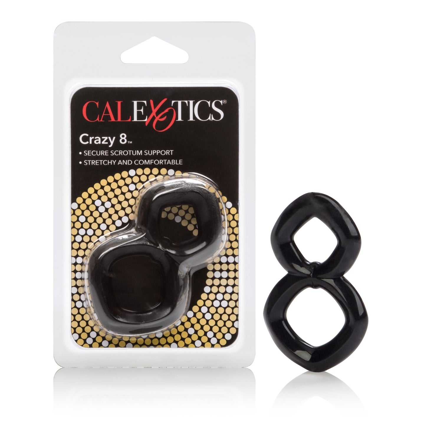 Crazy 8 Ring - Black - Time4Task2Toys