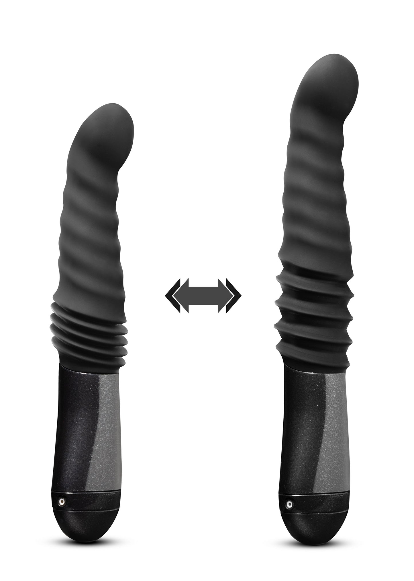 "Temptasia - Lazarus - Thrusting Dildo - Black BL-29985"