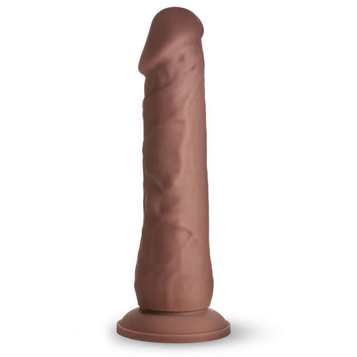 Easy Riders 7" Silicone Dildo - Dark - Time4Task2Toys