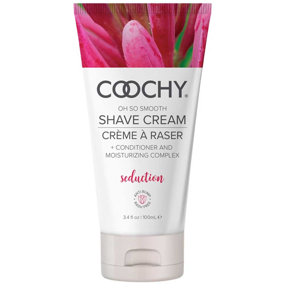 Coochy Oh So Smooth Shave Cream - Seduction - 3.4 Oz - Time4Task2Toys