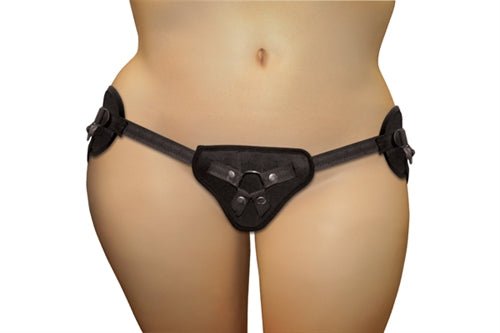 Beginners Strap on - Plus Size - Black - Time4Task2Toys