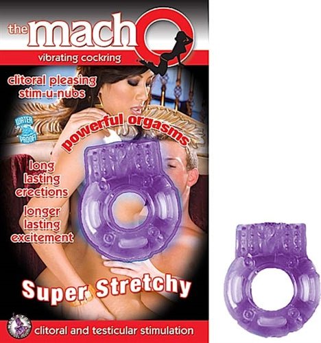 The Macho Vibrating - Cock Ring - Time4Task2Toys
