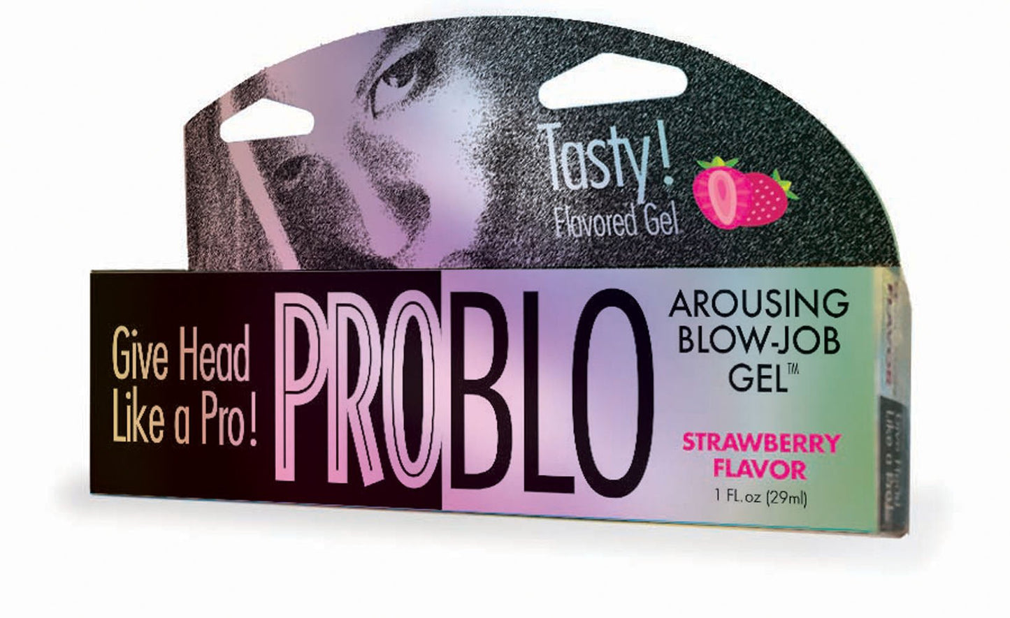 Problo Arousing Blow - Job Gel - Strawberry - 1.5 Fl. Oz. - Time4Task2Toys
