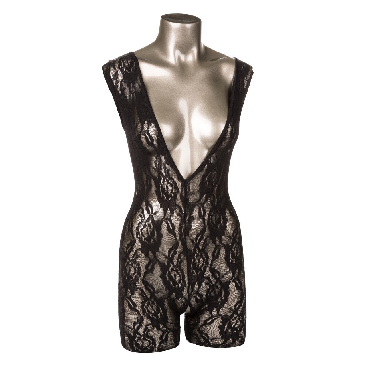 Scandal Lace Body Suit - One Size - Black - Time4Task2Toys