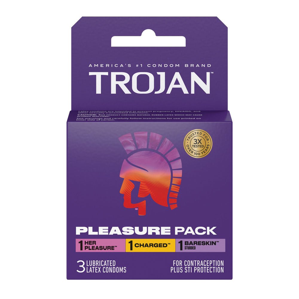 Trojan Pleasure Pack - 3 Pack - Time4Task2Toys