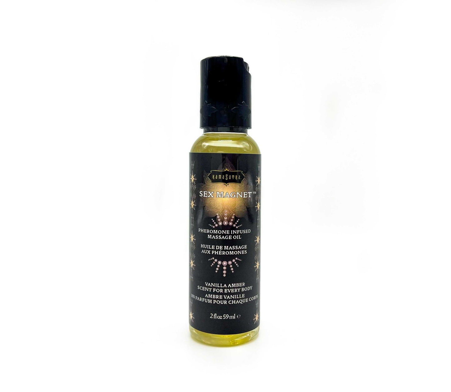 Sex Magnet Pheromone Massage Oil 2 Oz - Vanilla Amber - Time4Task2Toys
