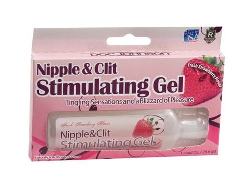 Nipple and Clit Stimulating Gel 1 Oz - Strawberry - Time4Task2Toys