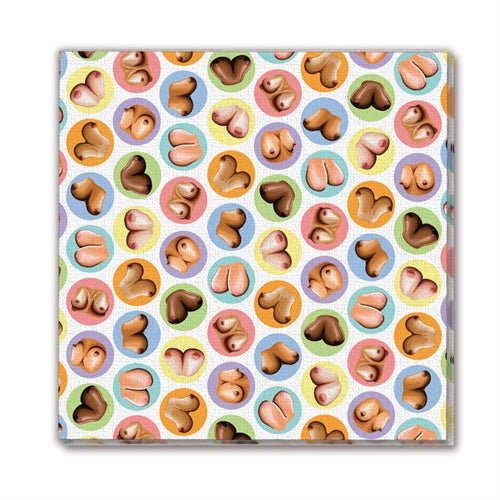 Mini Boobs Napkins 8 Pack - Time4Task2Toys