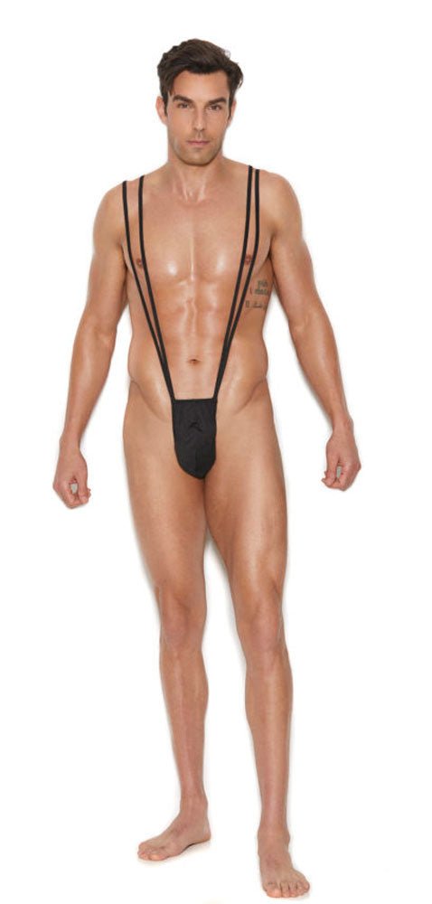 Men's Suspender Pouch - One Size - Black - Time4Task2Toys